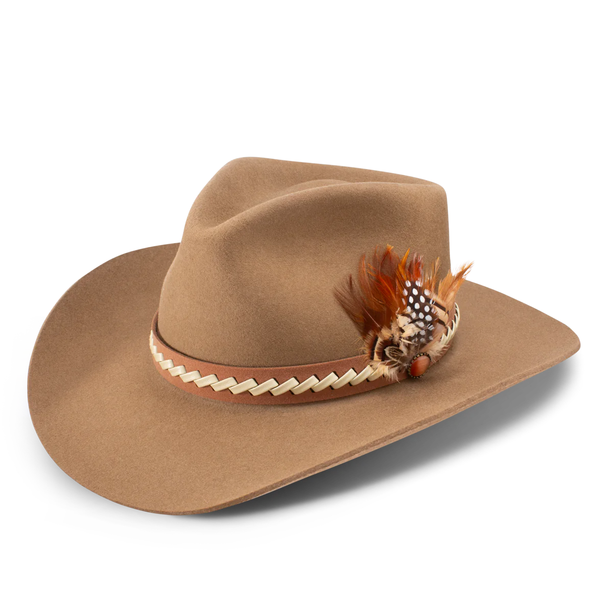 Durable cowboy hats for men with weather-resistant finishes for outdoor wear -Charlie 1 Horse Lainey Wilson Road Runner – Wool Felt Cowgirl Hat