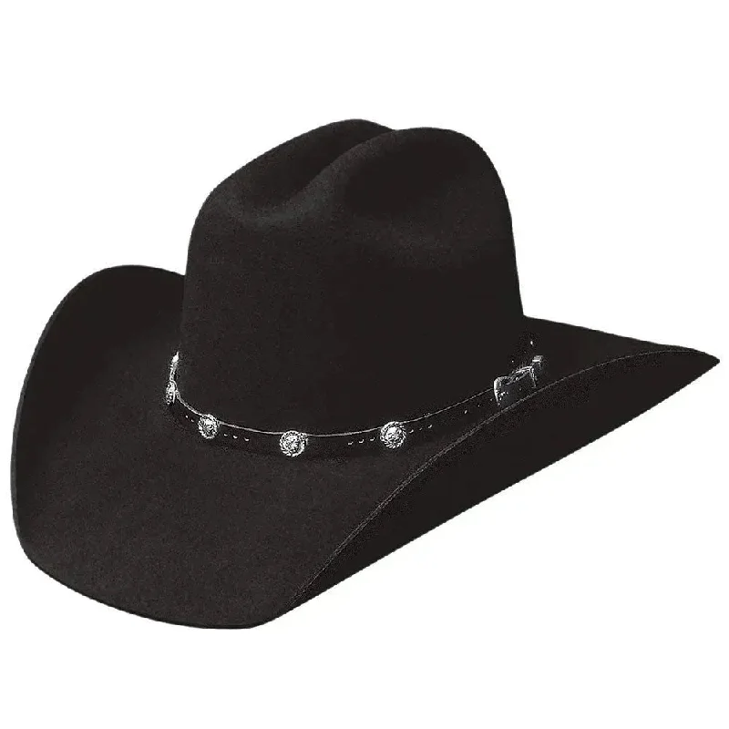 Unique cowboy hats for women with bold color combinations and trendy accents -Bullhide Congress - (4X) Wool Felt Cowboy Hat