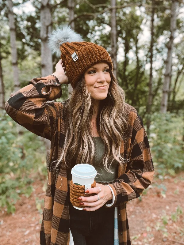 Affordable cap for budget-friendly headwear options -Dreamer Beanie | Walnut Brown