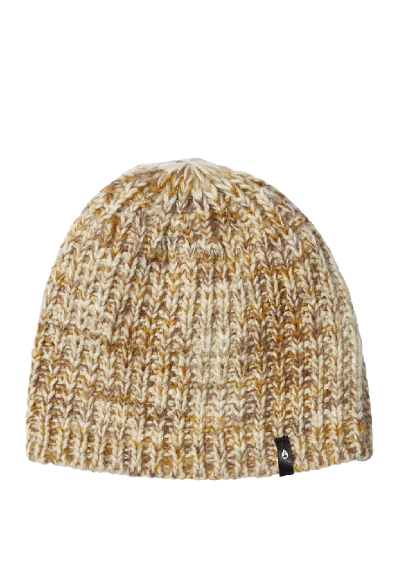 Soft cotton cap with breathable mesh back -Owens Beanie - Natural / Multi