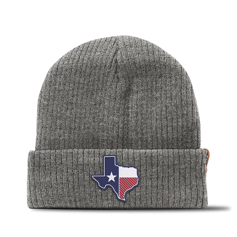 Washed cap with soft vintage feel -Texas Patriot Series Essential Beanie