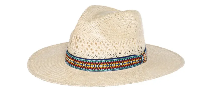 Durable straw cowboy hat for men with rugged look and sun protection -Rodeo King -  Tracker - Jute