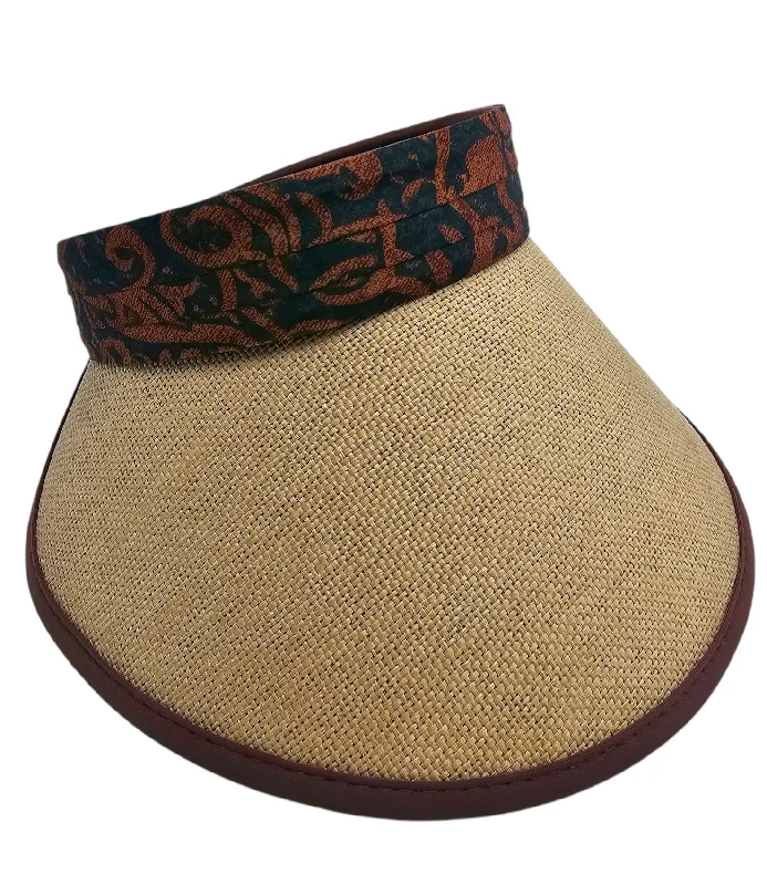 Warm wool felt hat for chilly evenings -Wild Coffee- Versatile daily luxe sports sun visor