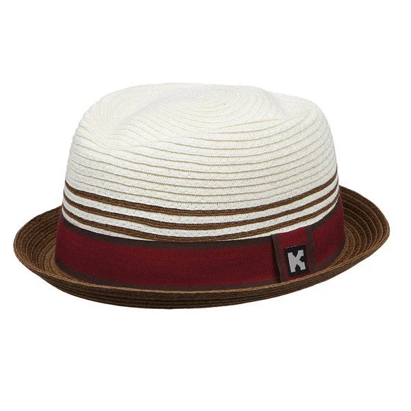 Designer fedora hats for women with delicate lace accents for a vintage-inspired touch -Kenny K - Toyo Stingy Brim Fedora Hat