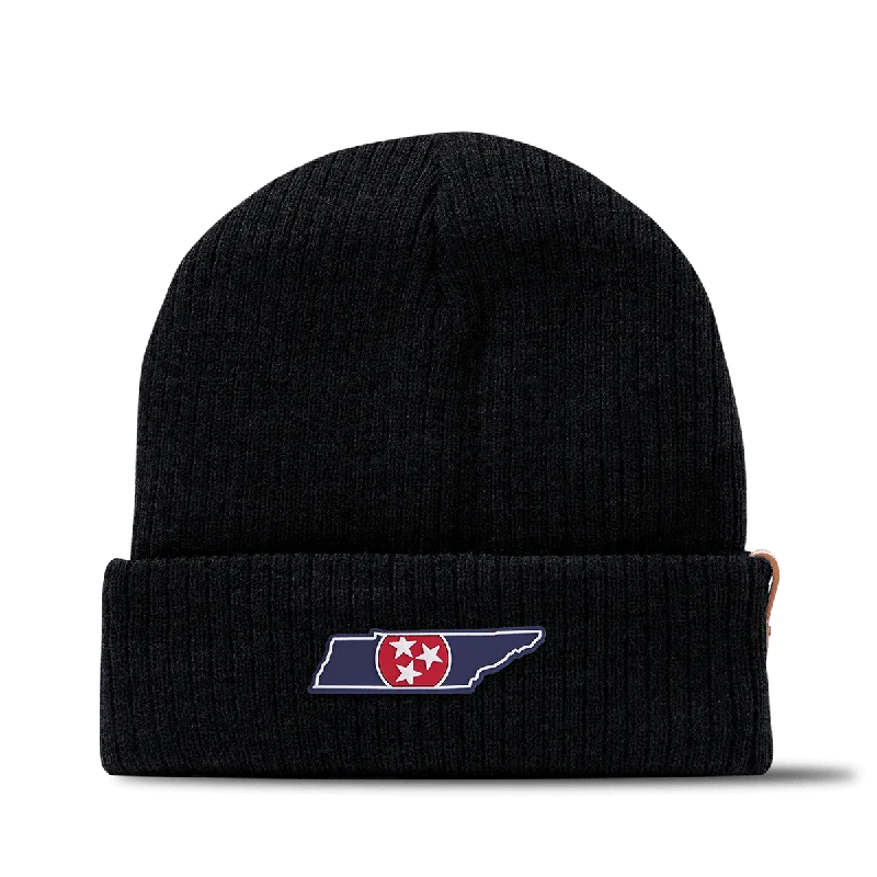 Premium snapback cap with embroidered artwork -Tennessee Patriot Series Essential Beanie