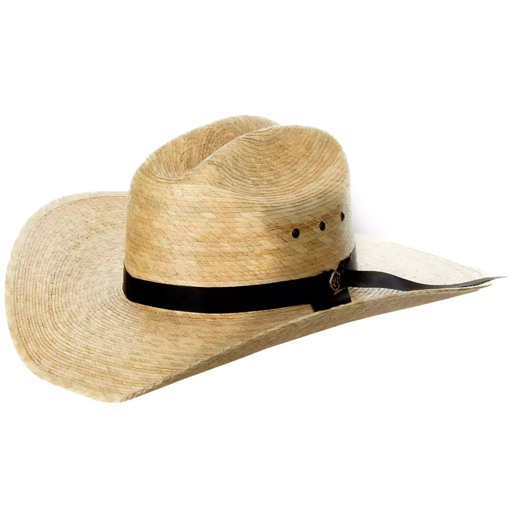 Authentic cowboy hats with feather accents for a bold and distinctive look -Biltmore Hayes - Straw Cowboy Hat