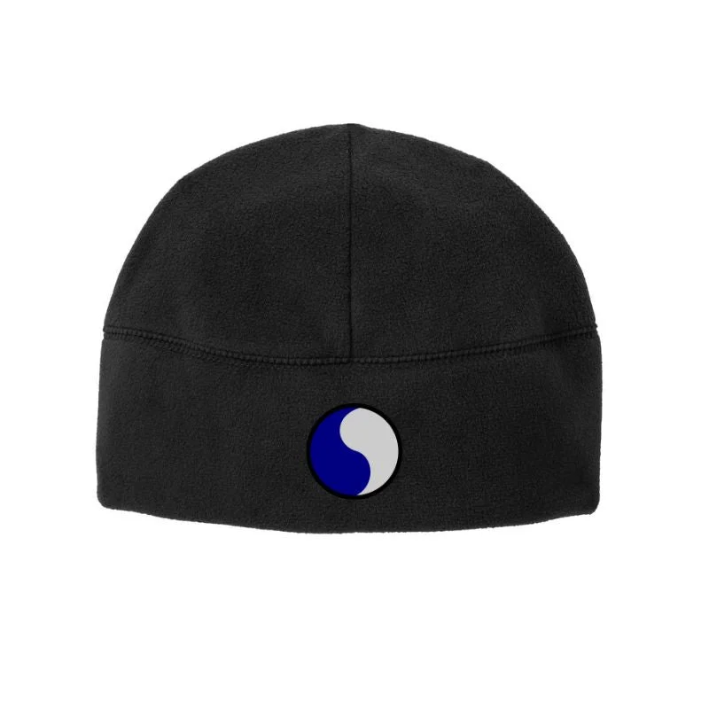 Premium snapback cap with embroidered artwork -29th Infantry Soft Fleece Beanie