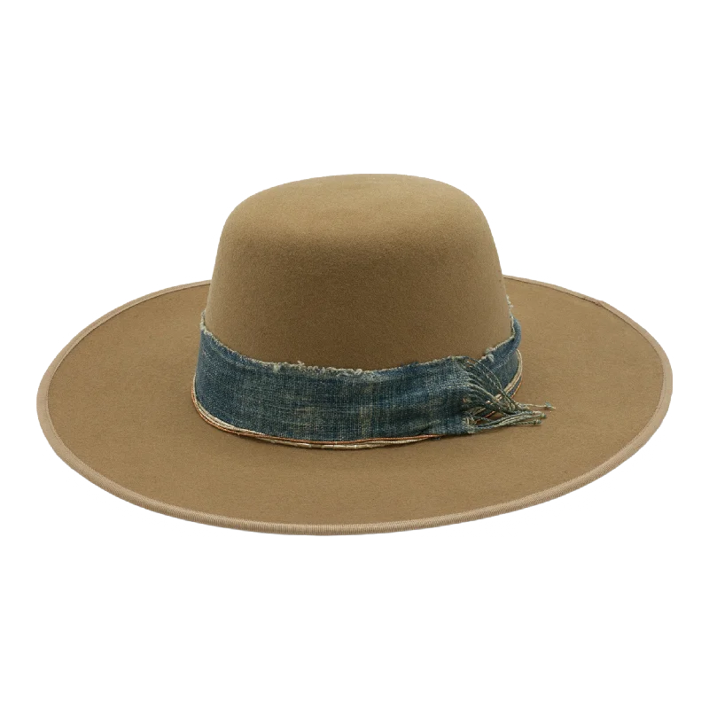 Durable felt hat with reinforced brim strength -Saint Peter