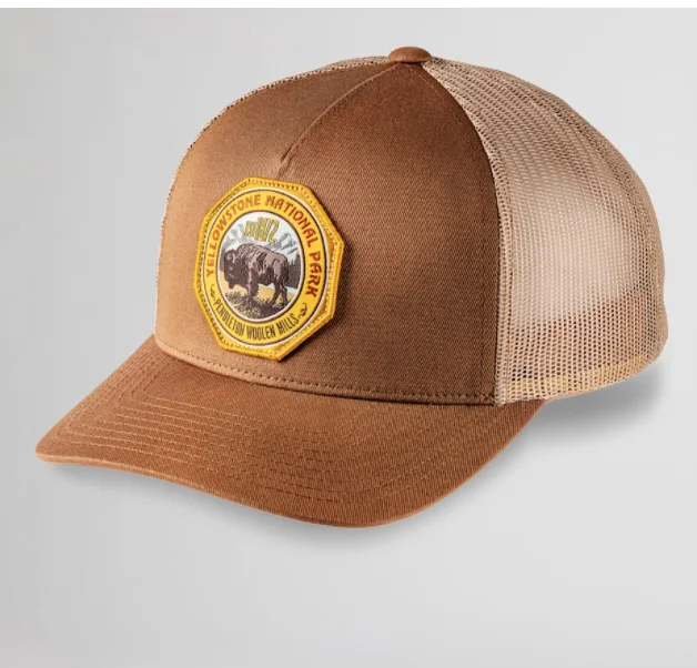 Traditional cowboy hats for men with a timeless shape and natural color -Pendleton National Park Caps