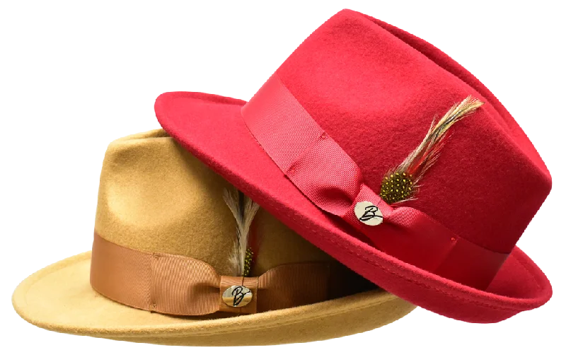 High-end felt fedora hats for women with premium finishes and sophisticated style -Hudson Collection