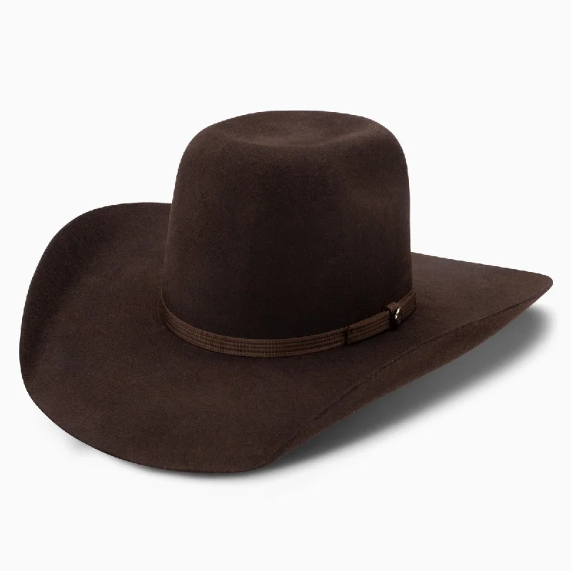 Affordable black felt hat for daily wear -4X Day Money - Hooey Cowboy Hat