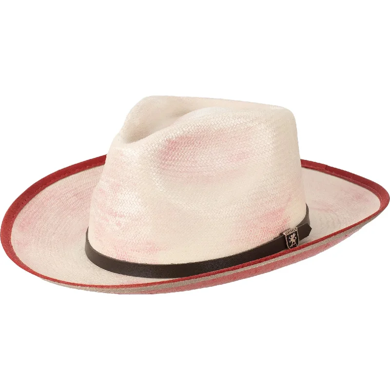 Soft felt fedora hats for women with adjustable bands for a perfect fit -Stacy Adams Ritz Toyo Wide Brim Fedora