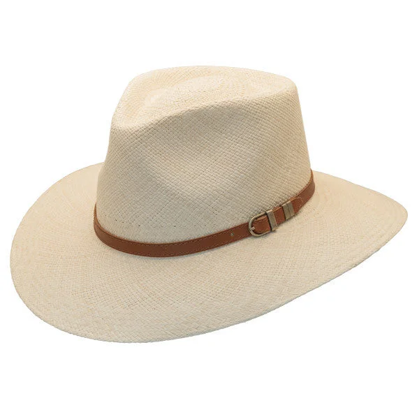 Comfortable felt fedora hats for women with plush linings for ultimate comfort -Bigalli - Grade 3 Australian Outback Panama Hat