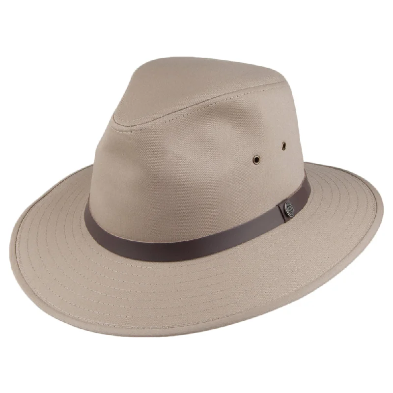 Handmade cowboy hats with custom designs for personalized fashion statements -Jaxon & James Cotton Safari Fedora Wholesale Pack