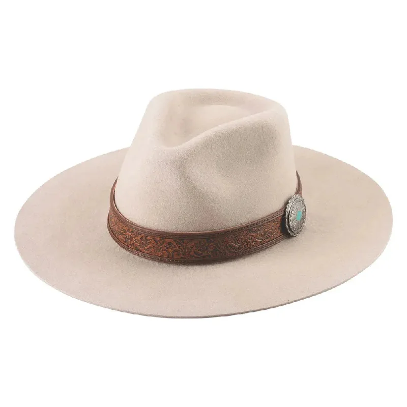 Classic felt cowboy hats for women with neutral tones for versatile styling -Bullhide Settling Down - Wool Felt Cowgirl Hat