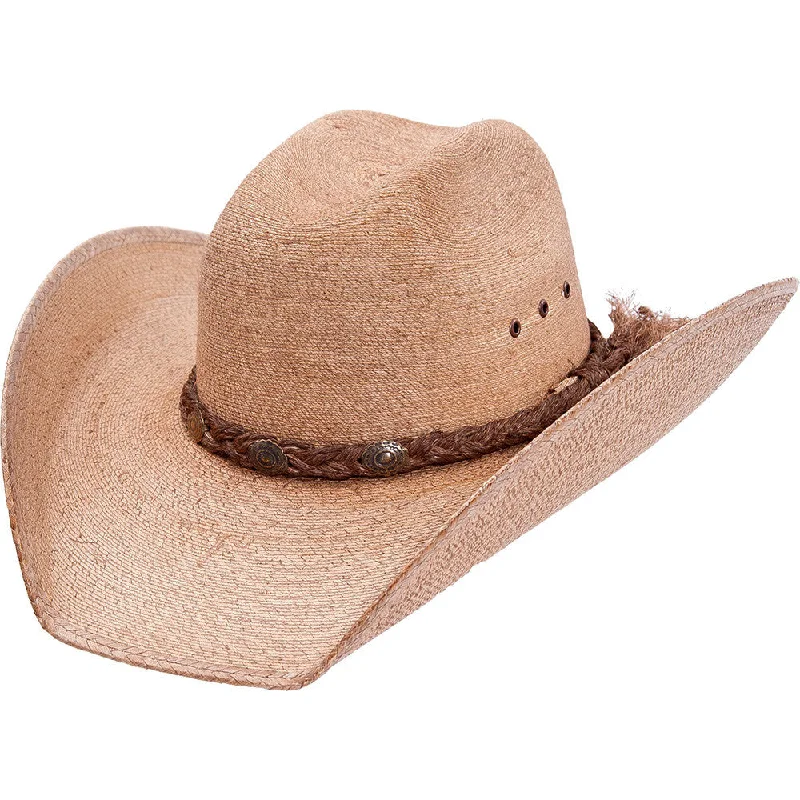 Cowboy hats for men with reinforced crowns for lasting durability and comfort -Traditional Palm Western Hat by Stone Hats