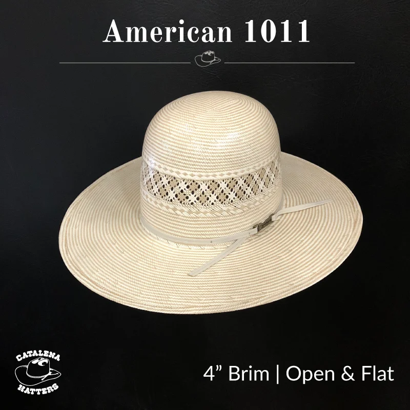 Durable straw hat for men with wide brim for outdoor adventures and protection -1011