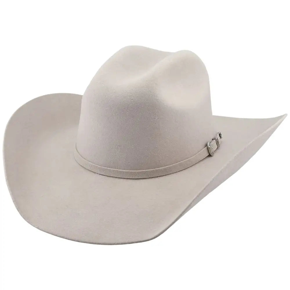 Cowboy hats for men with leather straps for added ruggedness and style -Justin Kermit - (6X) Fur Felt Cowboy Hat