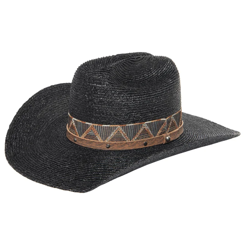 Custom embroidered cowboy hats for women with personalized initials or designs -Bodega Bay Cowboy by FRYE - (FPWS0009)