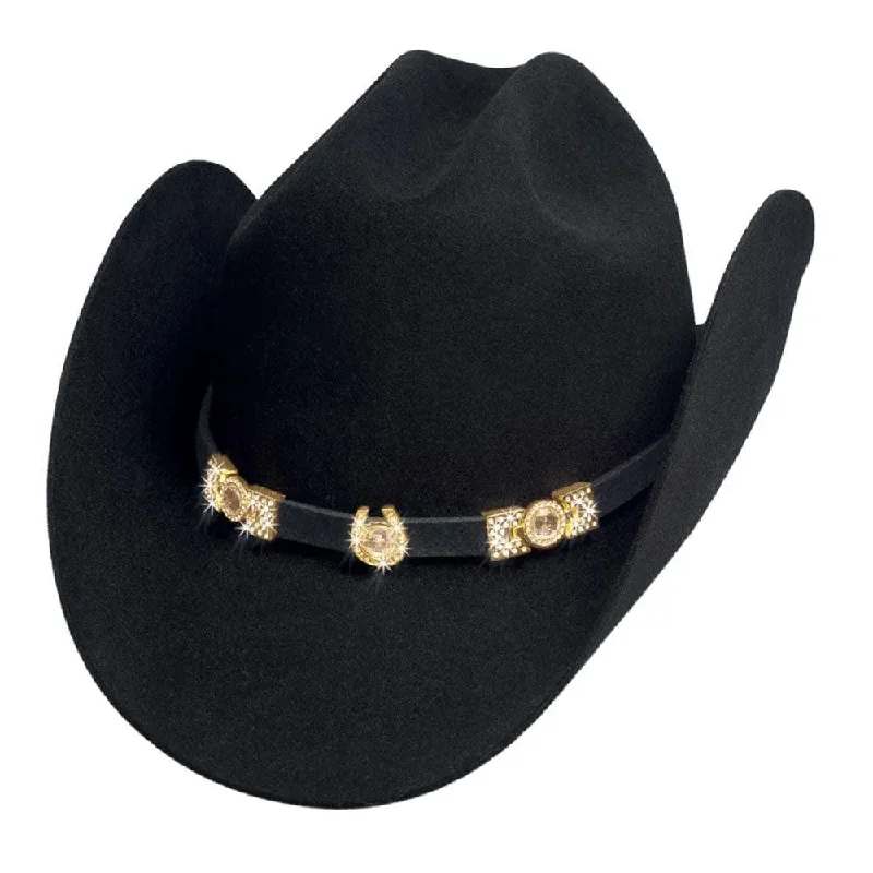 Classic cowboy hats with felt and leather trims for women with rustic charm -Bullhide El Principal - (10x) Fur Felt Cowboy Hat