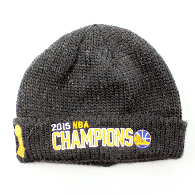 Durable dad cap for relaxed weekend outings -Golden State Warriors 2015 NBA Champions Beanie