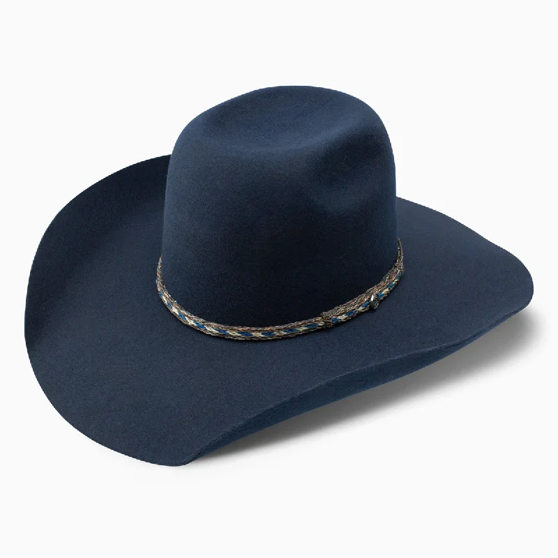 Durable felt hat with sturdy wool build -4X Trip - Hooey Cowboy Hat