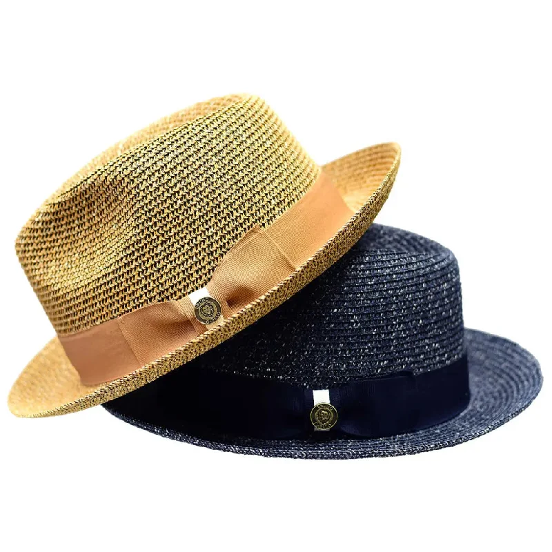 Fedora hats for women with oversized brims for dramatic and stylish appeal -Bruno Capelo Piedmont Natural Milan Straw Fedora