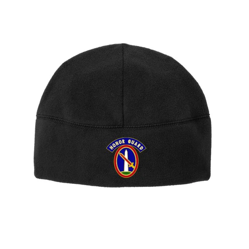 Designer trucker cap with signature brand patch -The Old Guard (TOG) Soft Fleece Beanie