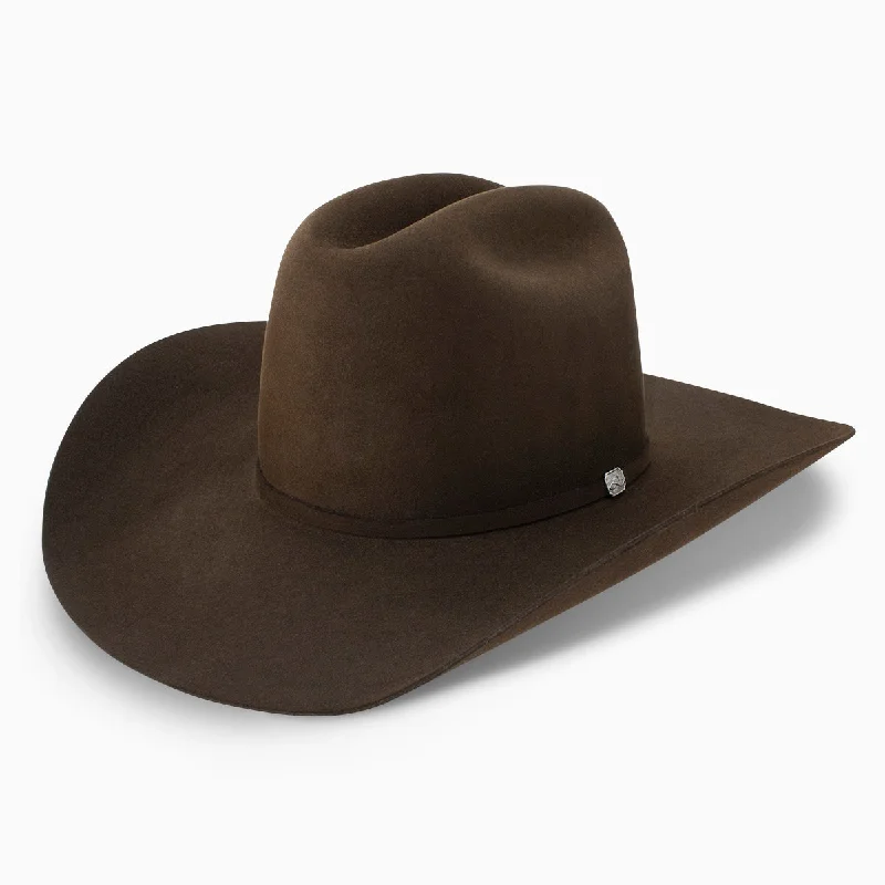 Affordable felt hat with durable wool blend -10X Chute Boss Cowboy Hat