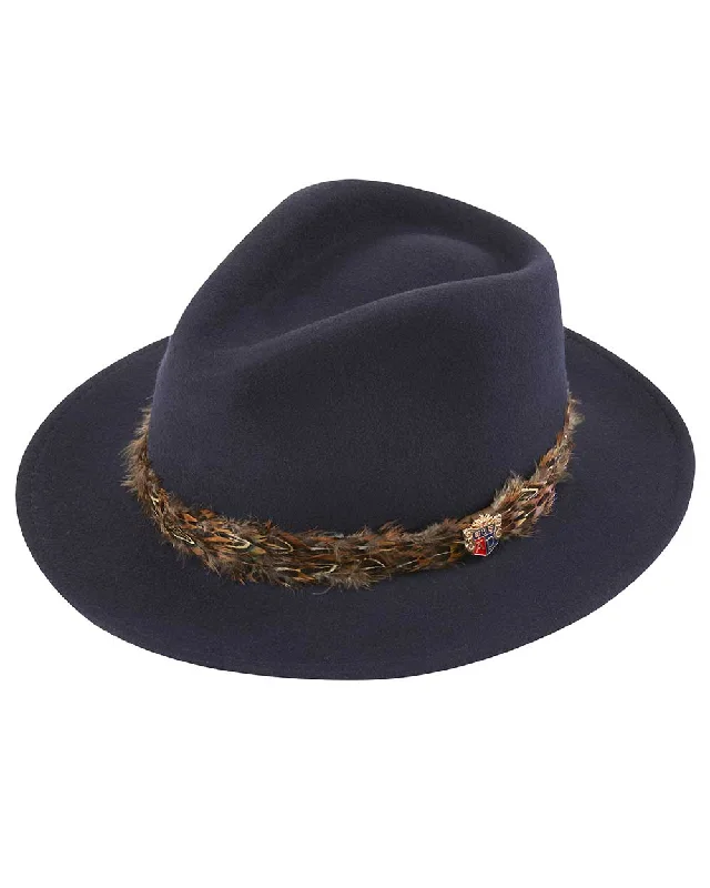 Soft felt hat for cozy everyday comfort -Alan Paine Richmond Ladies Fedora