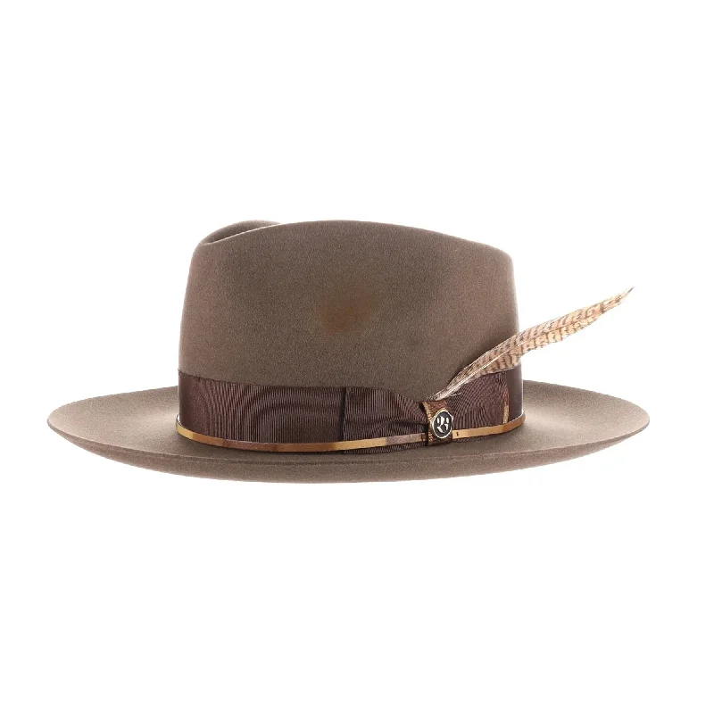 Premium felt fedora hats for women with luxurious textures for an upscale look -Biltmore Slicker Wool Felt Fedora