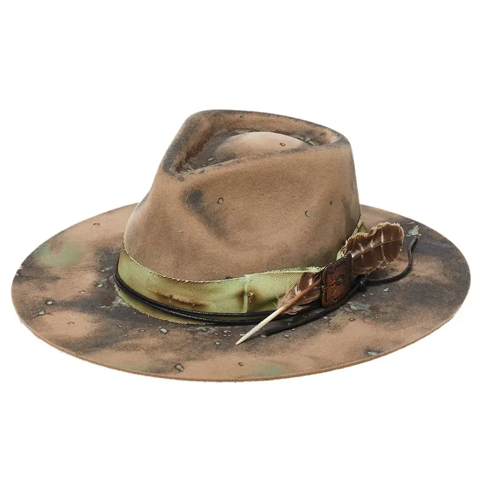 Handmade cowboy hats with custom designs for personalized fashion statements -California Hats Abel - Wool Felt Cowboy Hat