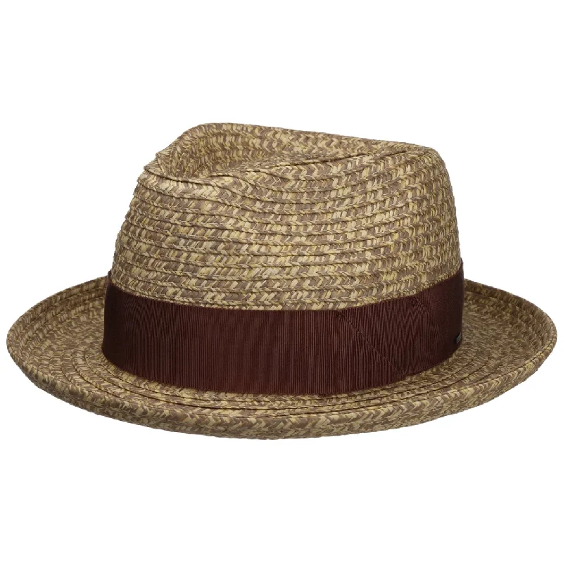 Handmade straw sun hat for women with rustic charm and timeless appeal -Flower Player Straw Hat by Bailey 1922