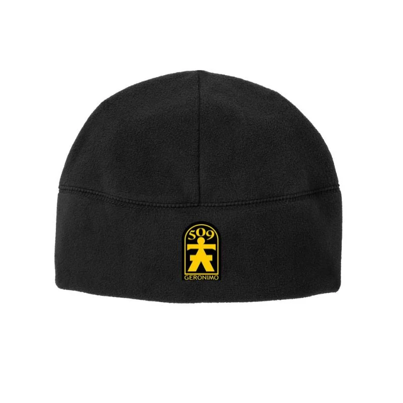 Adjustable cap with sturdy velcro closure -509th Infantry Soft Fleece Beanie