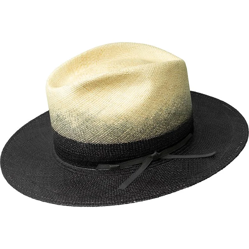 Comfortable wool fedora hats for men with cozy interiors for cold weather style -Bailey Rask Genuine Panama Straw Fedora