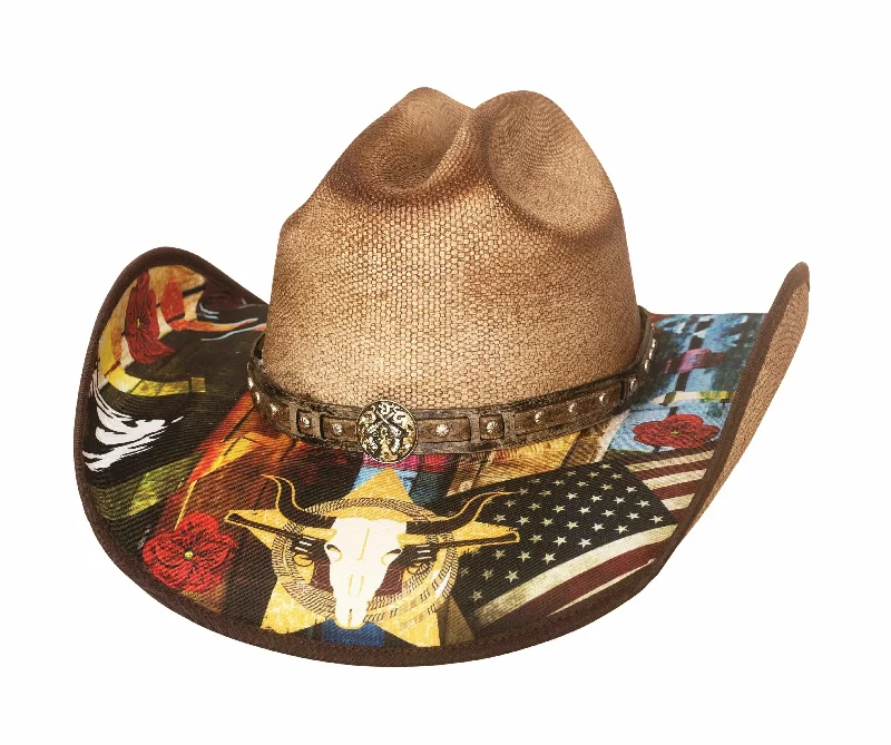 Modern cowboy hats for men with leather band accents for contemporary western looks -Bullhide I Need A Drink - Straw Cowgirl Hat