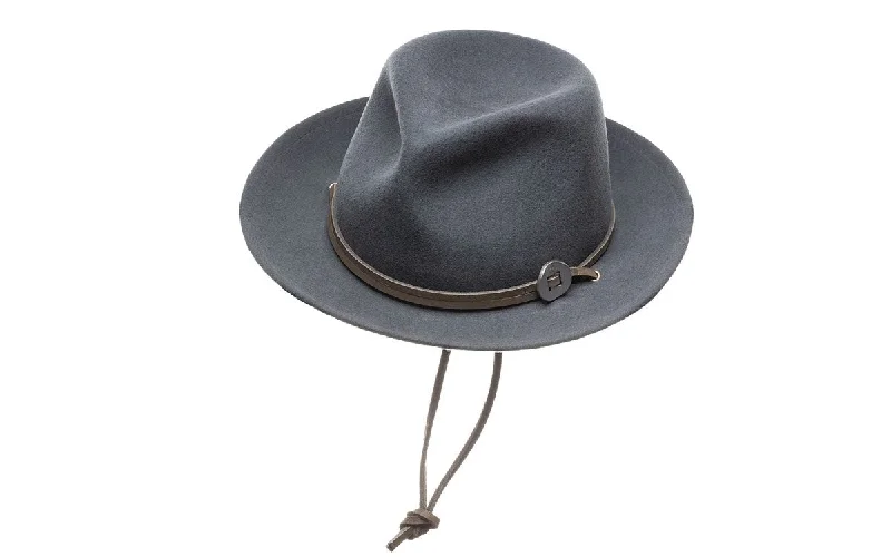 Rugged wool felt hat for harsh conditions -FRANKIE WOOL FEDORA HAT - AVION