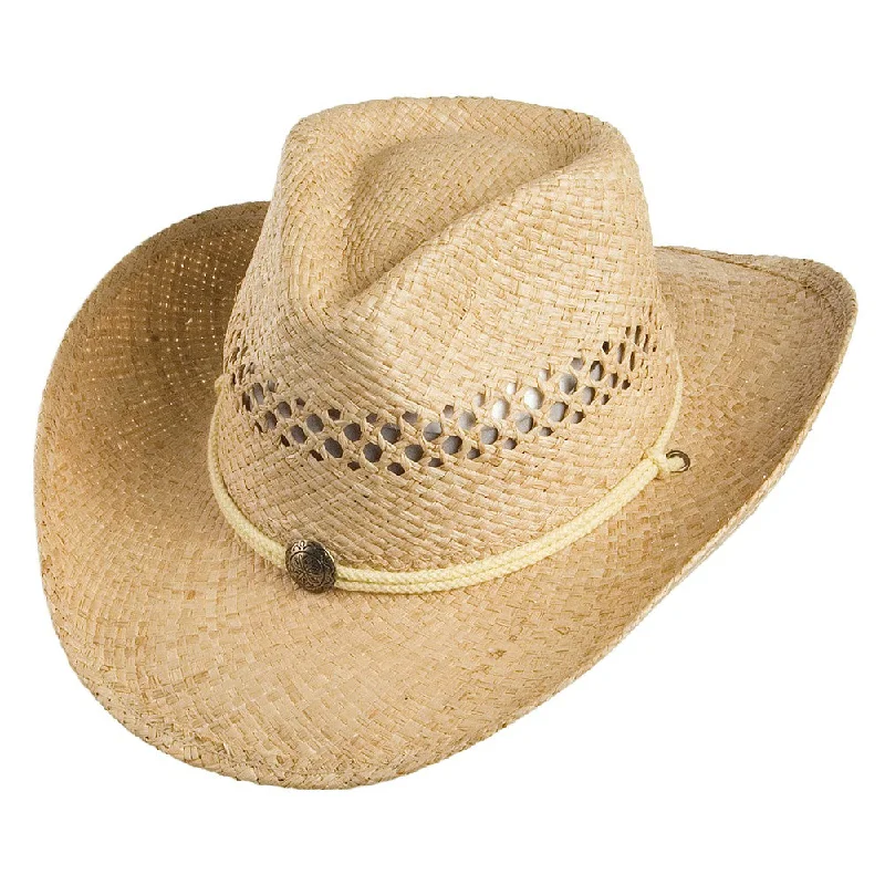 Luxury felt cowboy hats for men with high-quality craftsmanship and smooth texture -Jaxon & James Maggie May Cowboy Hat - Natural