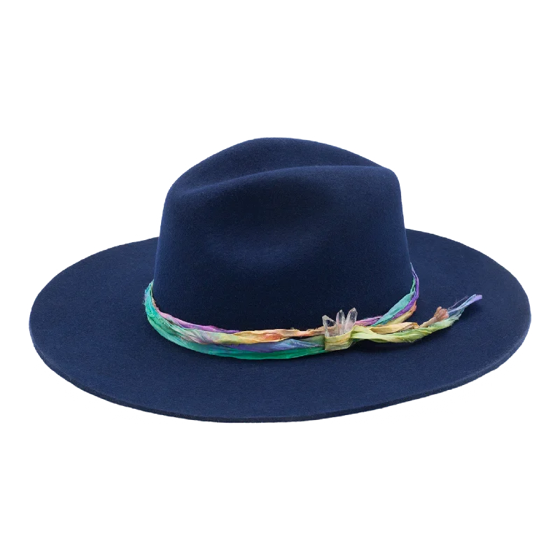 Bold wool felt hat for standout style -Life is a Prism