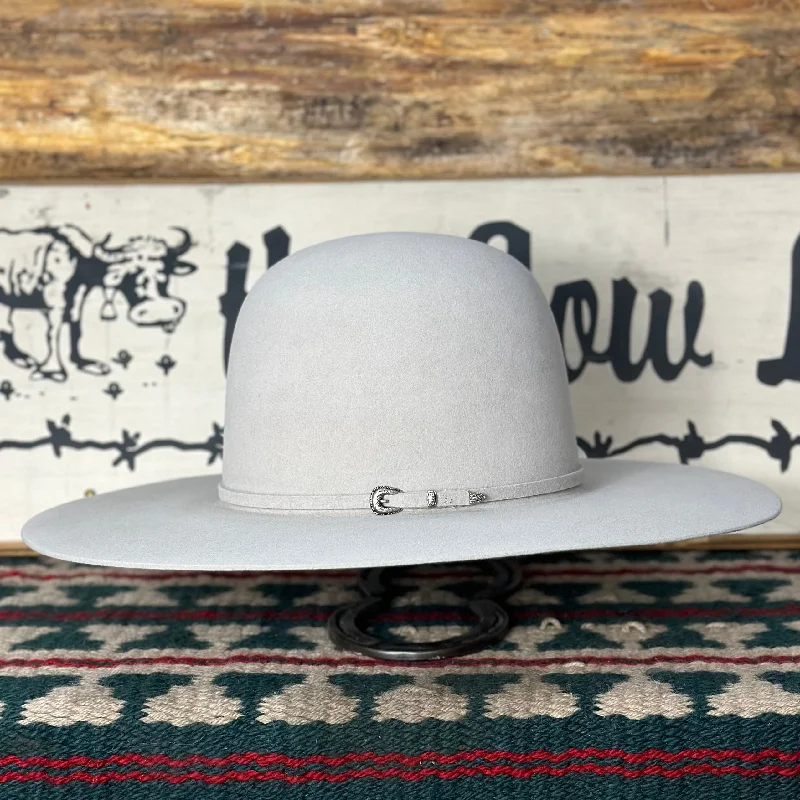 Traditional western cowboy hats for men with simple, structured designs for everyday use -Rodeo King 7X 4 1/2" Brim | Silverbelly