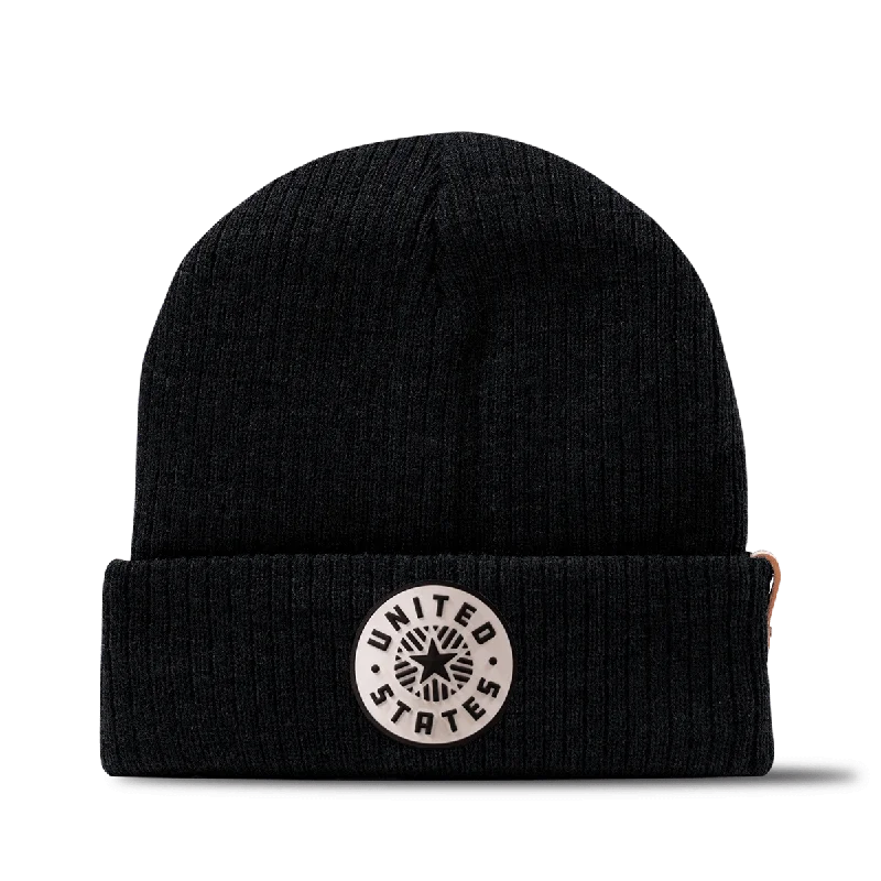 Premium leather cap for upscale casual looks -Anthem PVC Essential Beanie