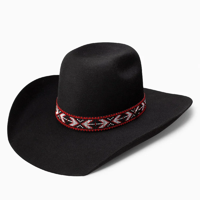 Warm felt hat with thick cozy layers -4X Presidio - Hooey Cowboy Hat