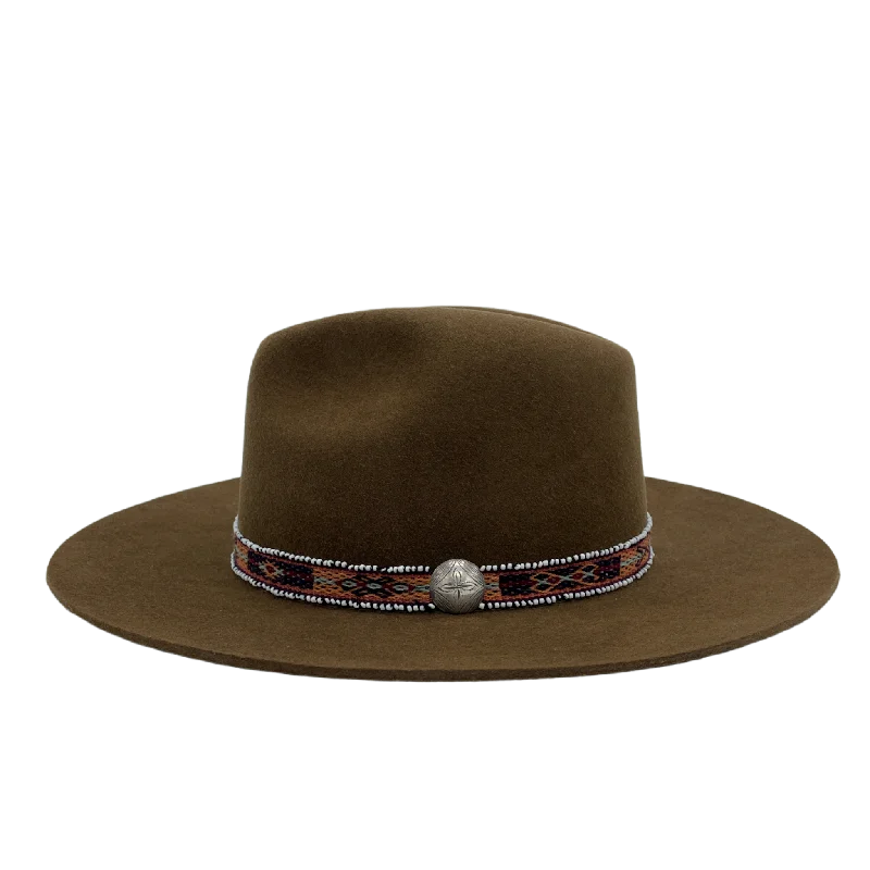 Luxury felt hat with premium wool quality -On the Mountain