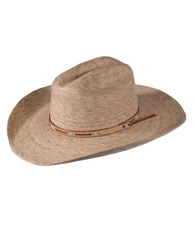 Classic straw sun hat for men with a relaxed fit for summer outdoor activities -Lone Tree Straw Hat