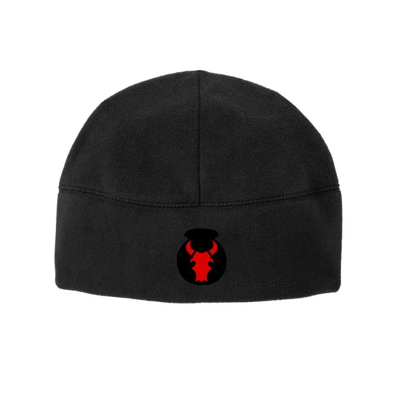 Minimal snapback cap for clean urban style -34th Infantry Soft Fleece Beanie