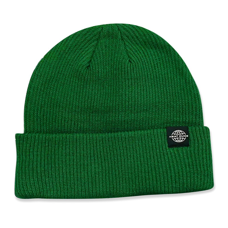 Durable dad cap for relaxed weekend outings -Core Beanie - Algae