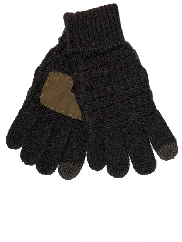 Minimalist mesh cap for airy lightweight feel -G-20-KIDS BROWN GLOVES