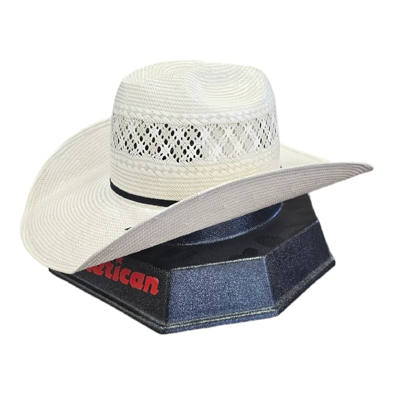 Casual straw cap for women with minimalist design and chic, effortless style -AMERICAN HAT CO. STRAW HAT - #1011